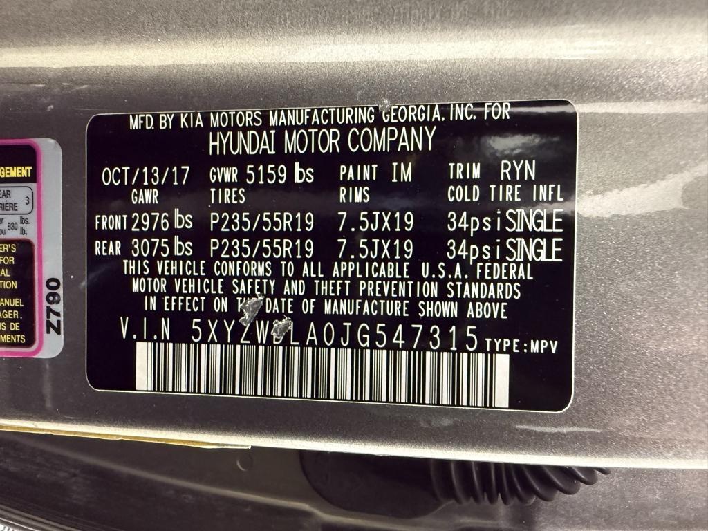 used 2018 Hyundai Santa Fe Sport car, priced at $13,480