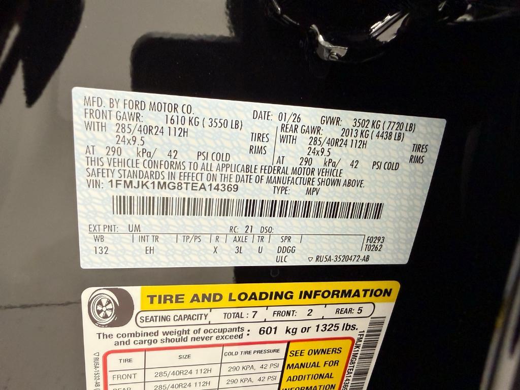 new 2026 Ford Expedition Max car, priced at $89,305