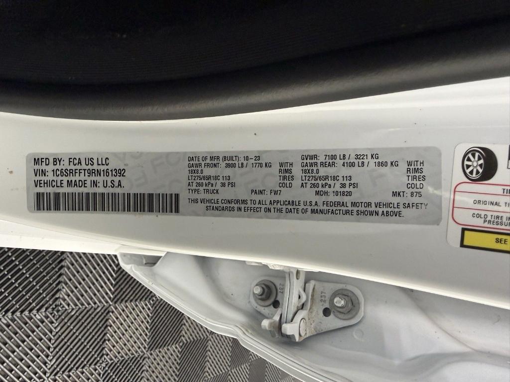 used 2024 Ram 1500 car, priced at $37,980