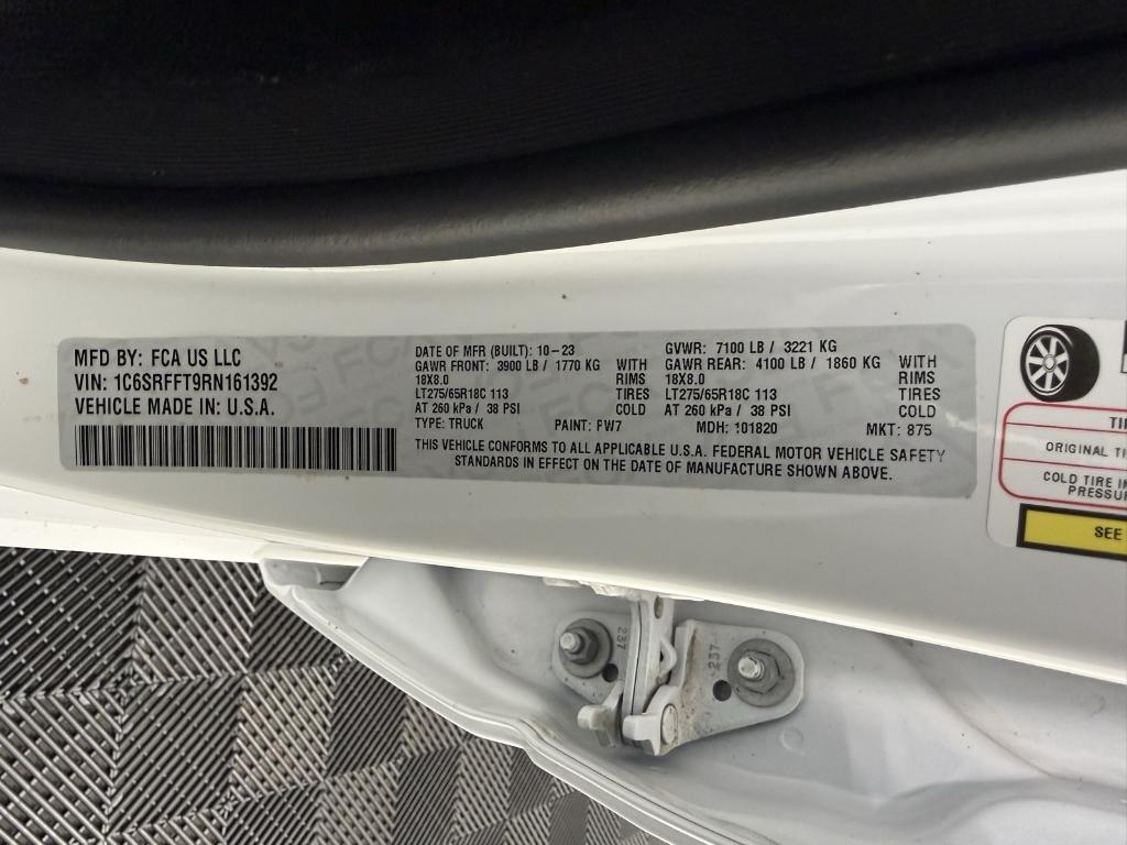 used 2024 Ram 1500 car, priced at $37,880