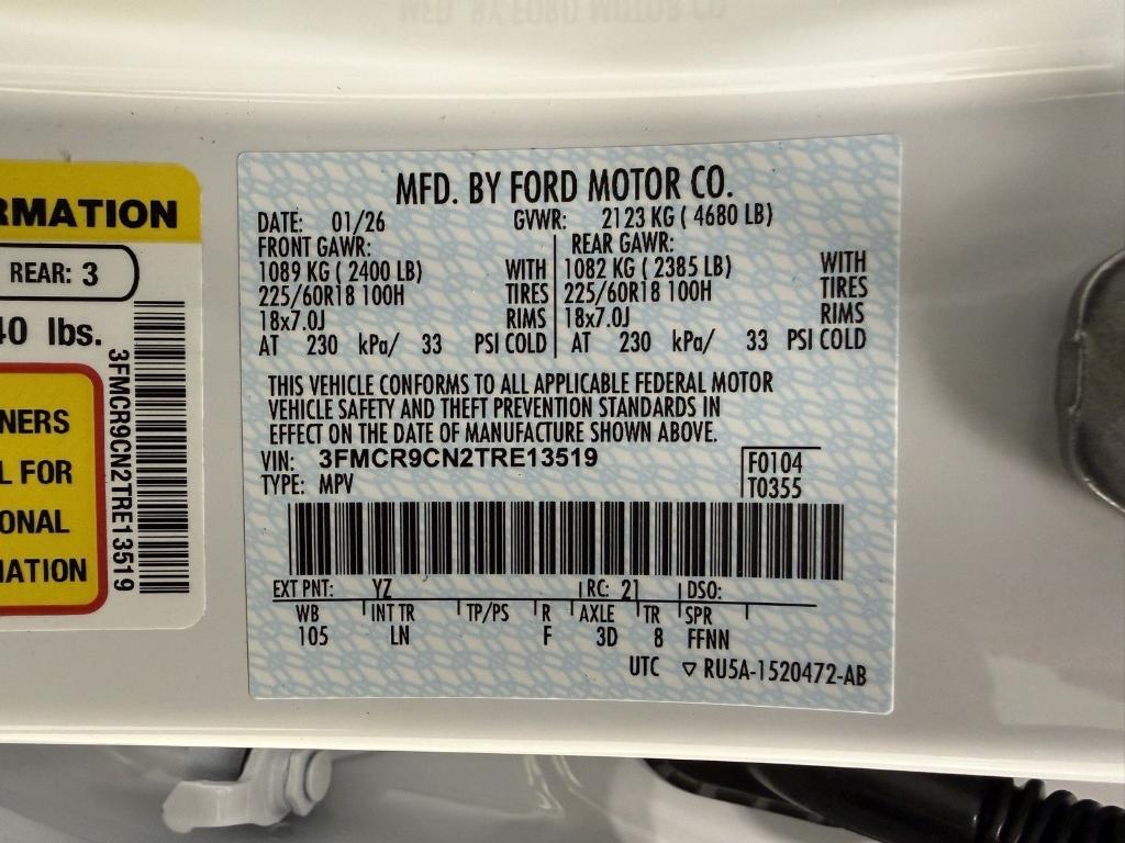 new 2026 Ford Bronco Sport car, priced at $42,315