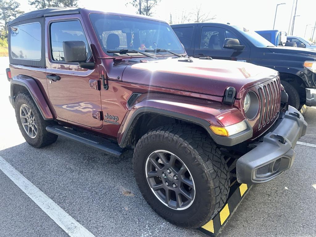 used 2021 Jeep Wrangler car, priced at $22,680