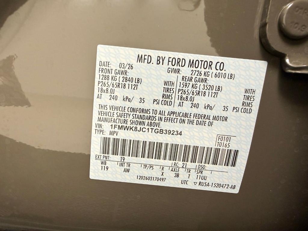 new 2026 Ford Explorer car, priced at $57,848