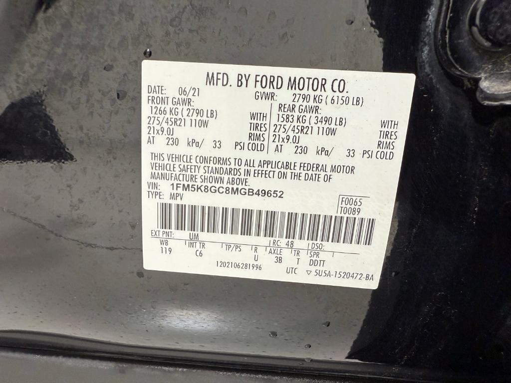 used 2021 Ford Explorer car, priced at $30,890