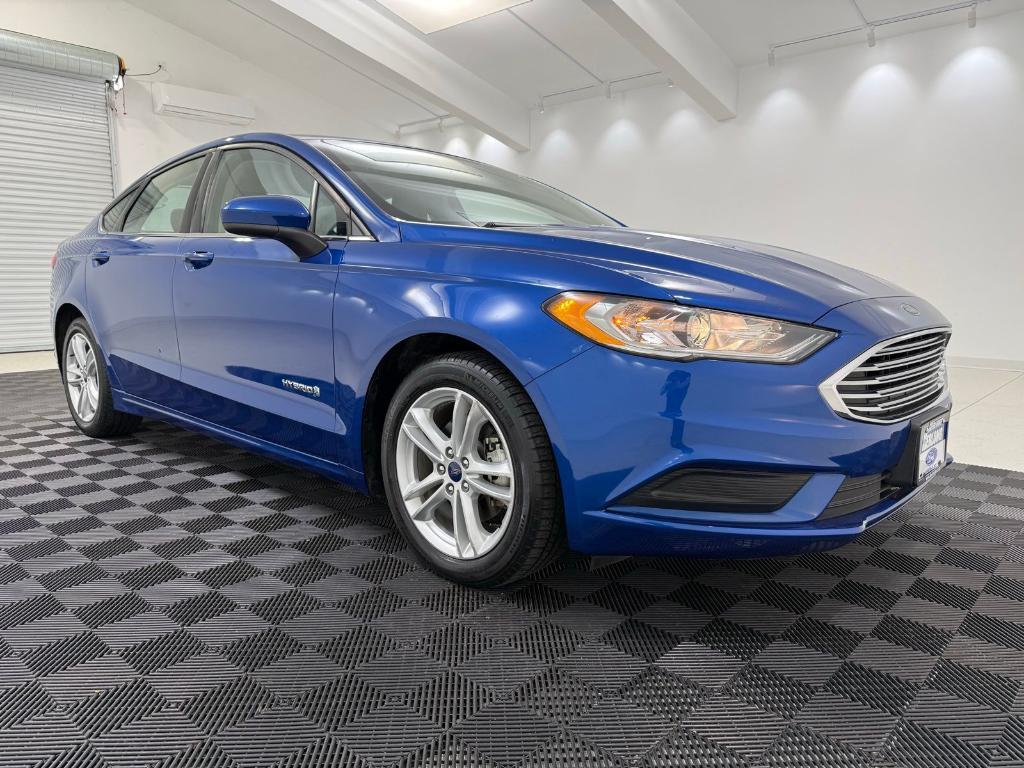 used 2018 Ford Fusion Hybrid car, priced at $19,880