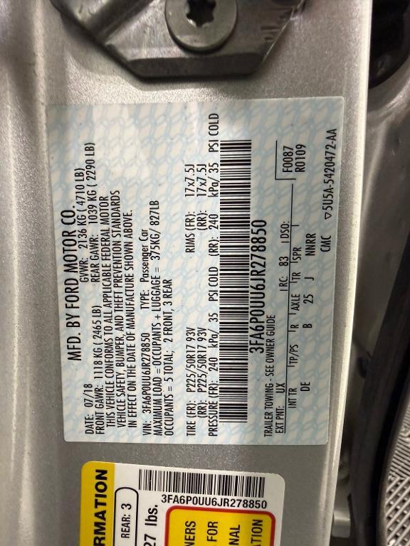 used 2018 Ford Fusion Hybrid car, priced at $20,880