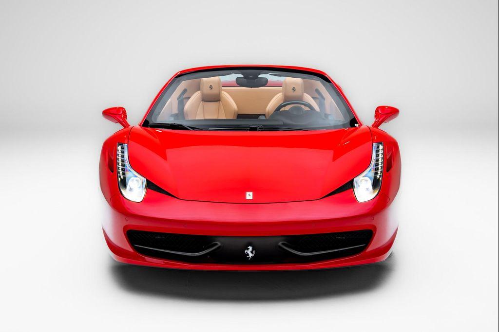 used 2014 Ferrari 458 Spider car, priced at $379,000