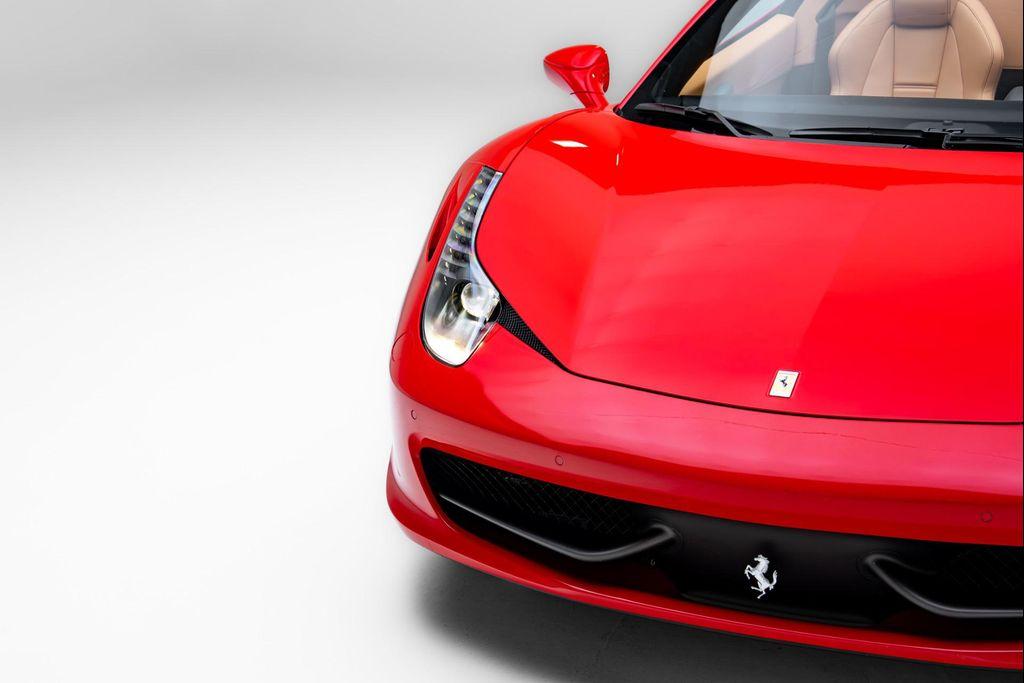 used 2014 Ferrari 458 Spider car, priced at $379,000