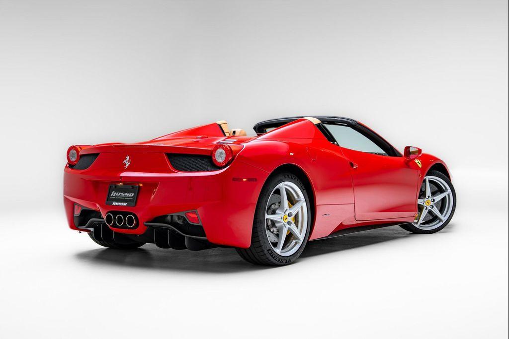 used 2014 Ferrari 458 Spider car, priced at $379,000