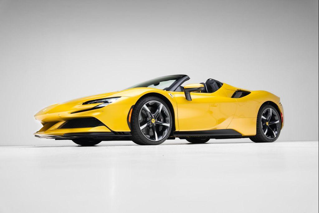 used 2023 Ferrari SF90 Spider car, priced at $579,000