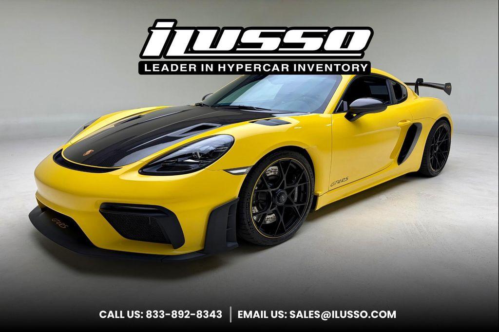 used 2023 Porsche 718 Cayman car, priced at $199,900