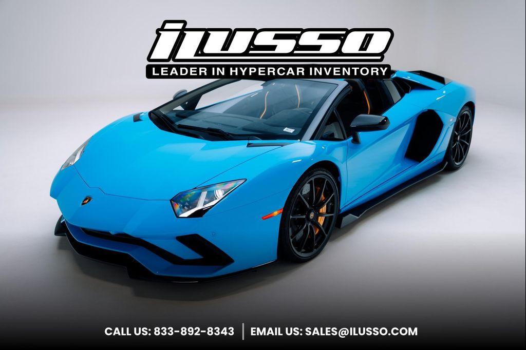 used 2022 Lamborghini Aventador SVJ car, priced at $882,500