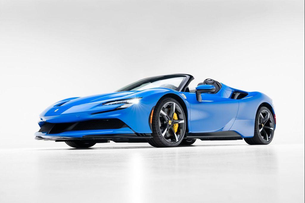 used 2024 Ferrari SF90 Spider car, priced at $579,900