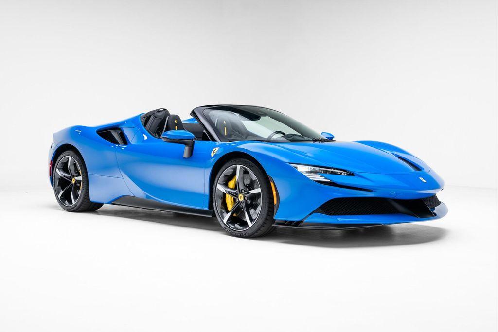 used 2024 Ferrari SF90 Spider car, priced at $579,900