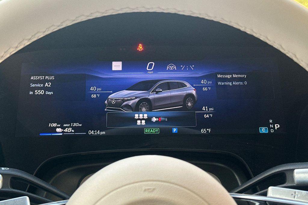 used 2023 Mercedes-Benz EQS 580 car, priced at $52,483