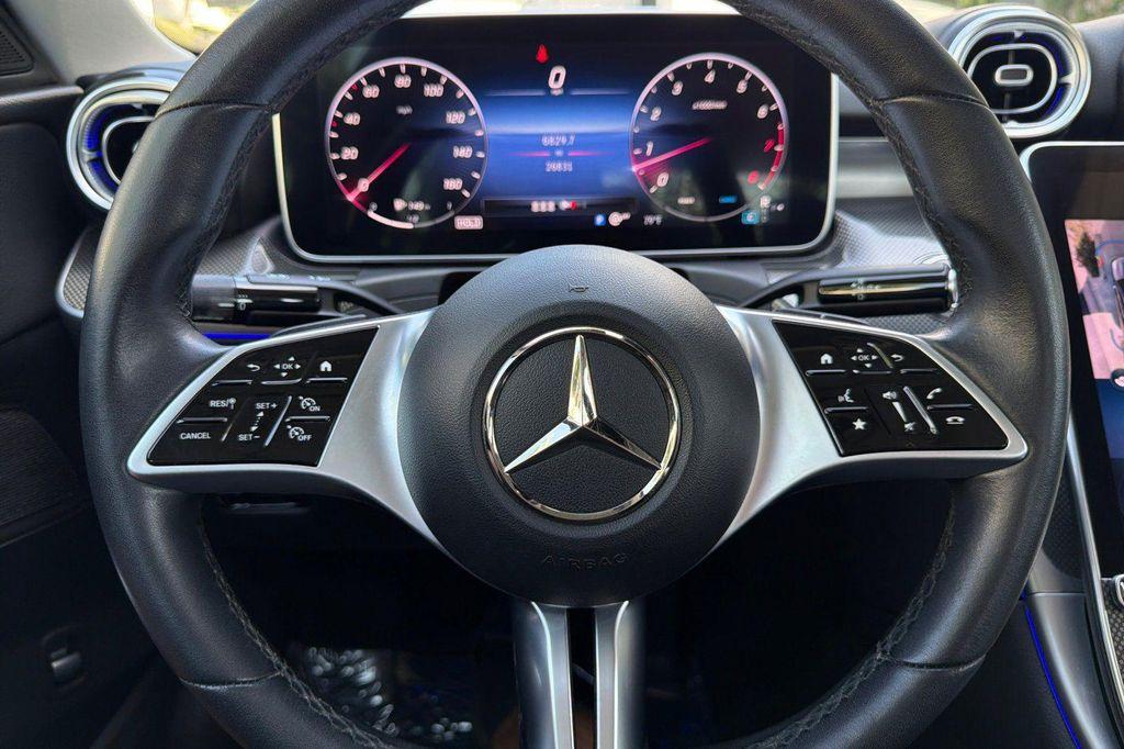 used 2023 Mercedes-Benz C-Class car, priced at $34,975