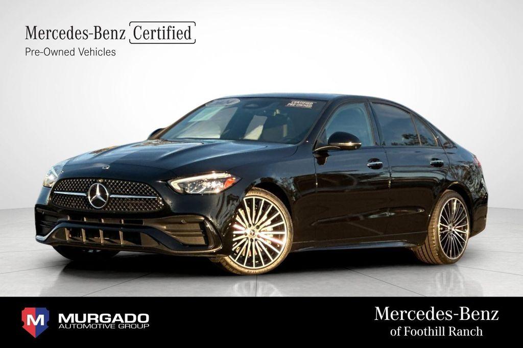 used 2024 Mercedes-Benz C-Class car, priced at $40,984