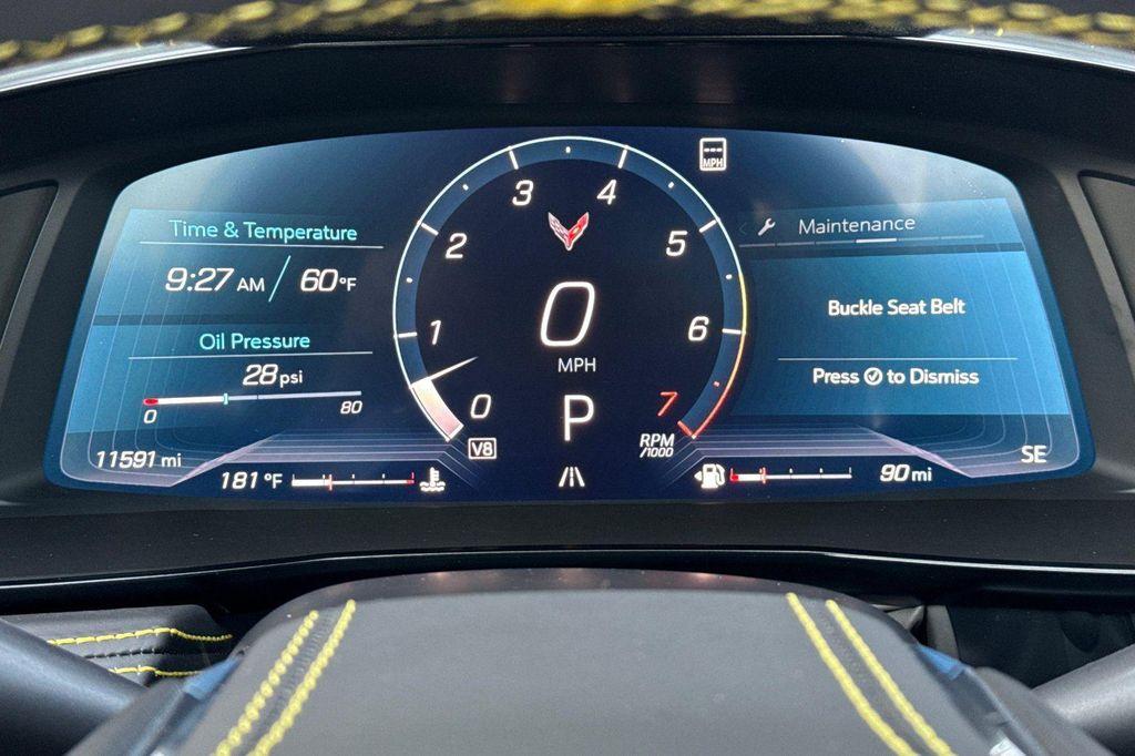 used 2021 Chevrolet Corvette car, priced at $69,884