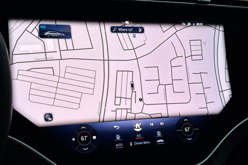 used 2023 Mercedes-Benz EQS 580 car, priced at $55,484