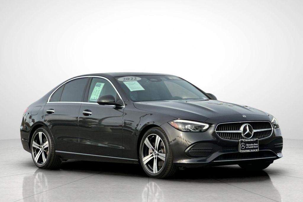 used 2022 Mercedes-Benz C-Class car, priced at $29,892