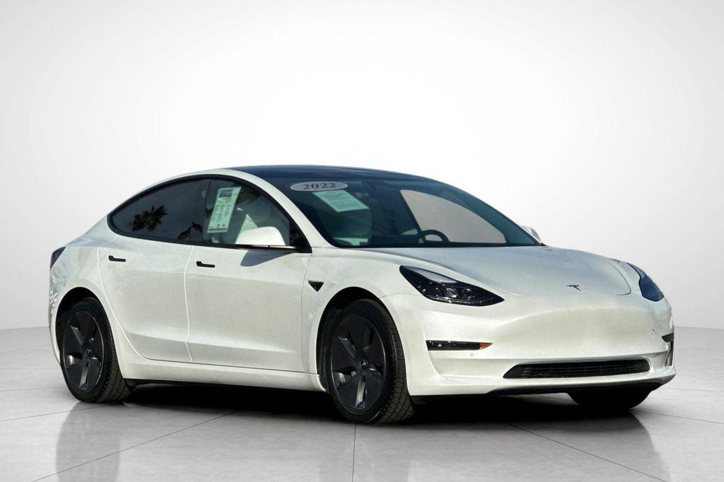 used 2022 Tesla Model 3 car, priced at $21,483