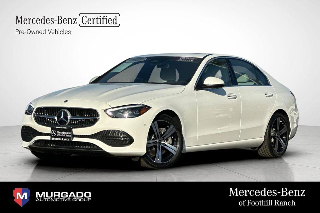 used 2025 Mercedes-Benz C-Class car, priced at $44,990