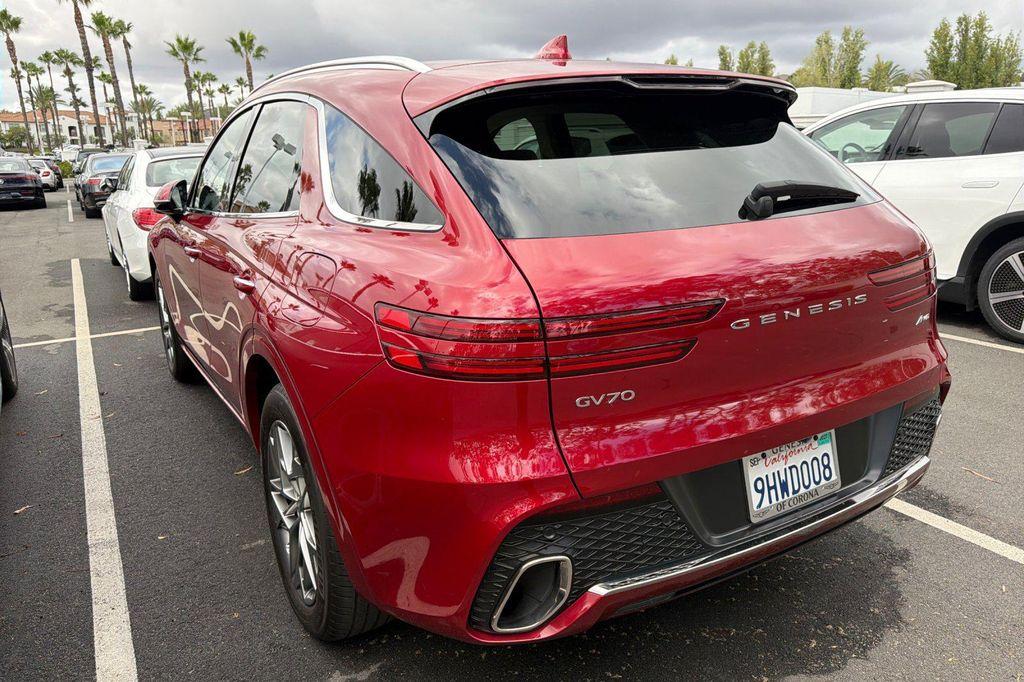 used 2023 Genesis GV70 car, priced at $34,706