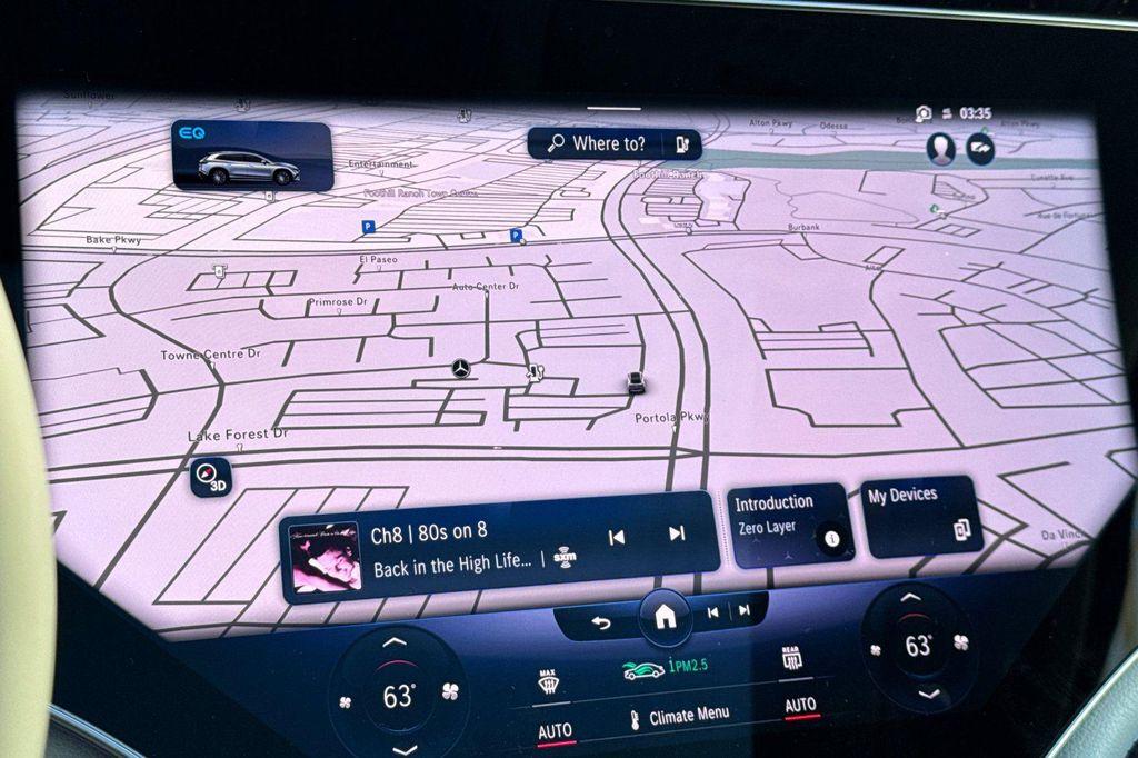 used 2023 Mercedes-Benz EQS 580 car, priced at $59,883