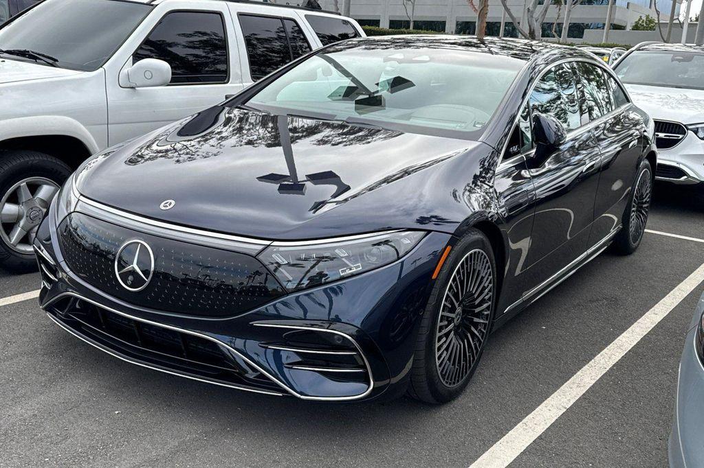 used 2023 Mercedes-Benz EQS 580 car, priced at $49,854