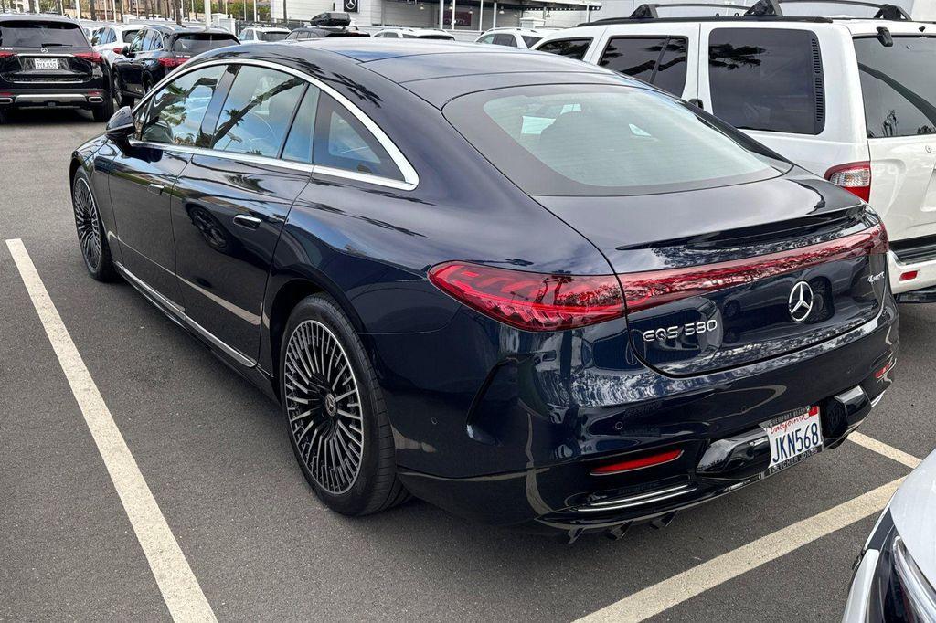 used 2023 Mercedes-Benz EQS 580 car, priced at $49,854