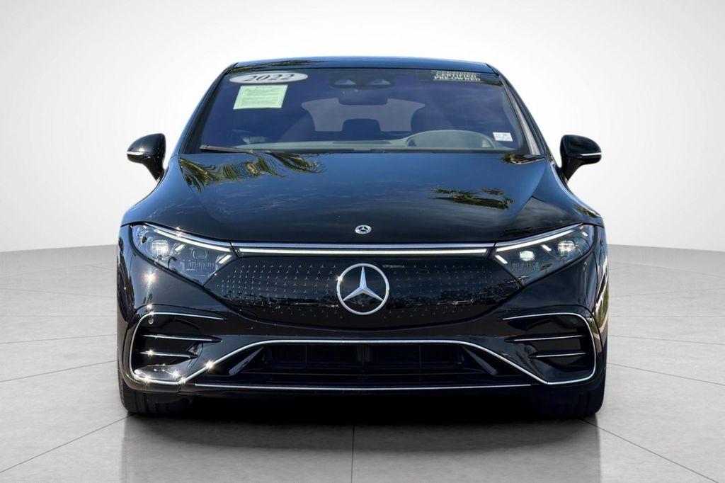 used 2022 Mercedes-Benz EQS 580 car, priced at $53,984