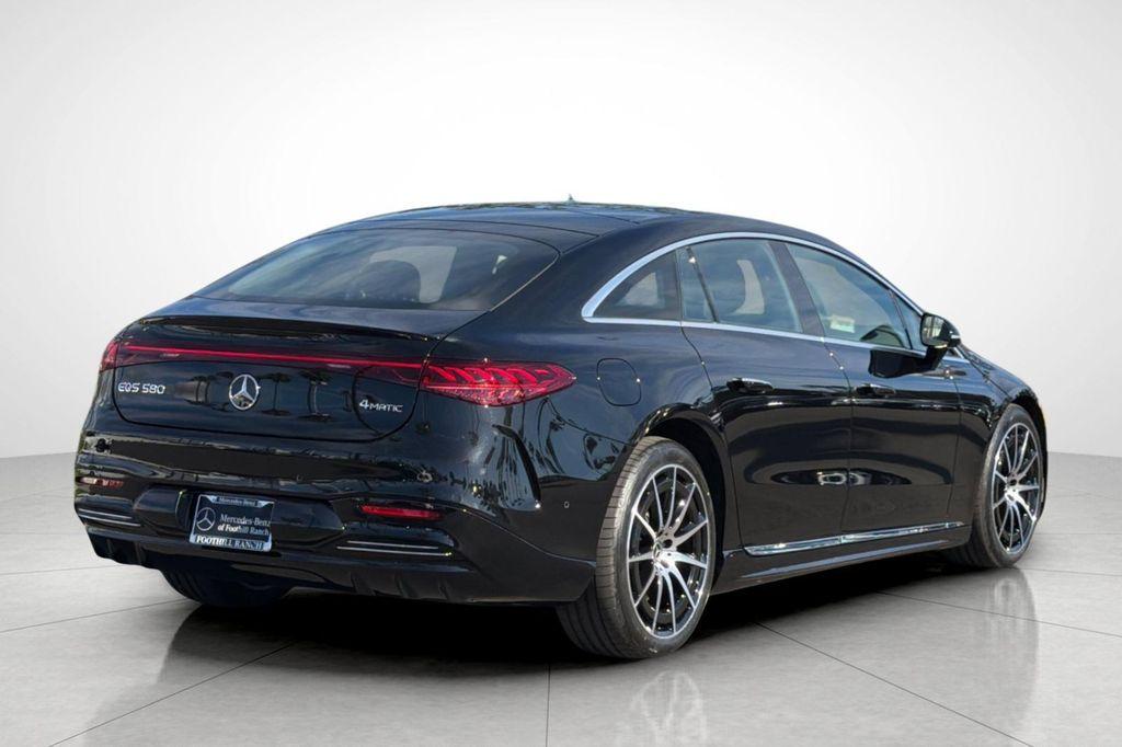 used 2022 Mercedes-Benz EQS 580 car, priced at $53,984