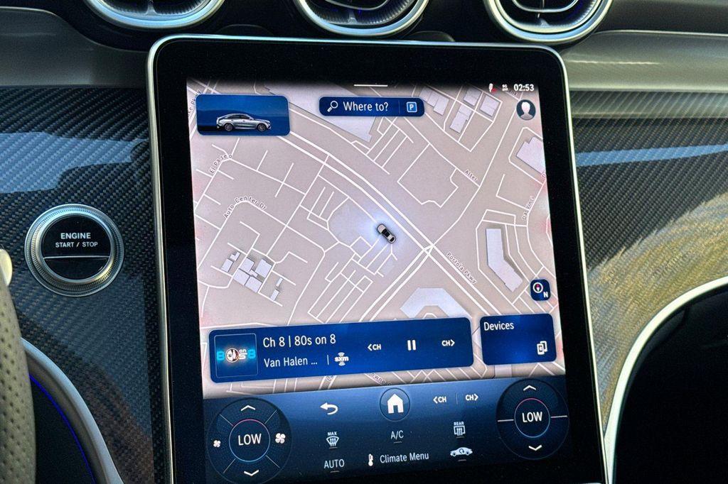 new 2025 Mercedes-Benz AMG GLC 63 car, priced at $97,885