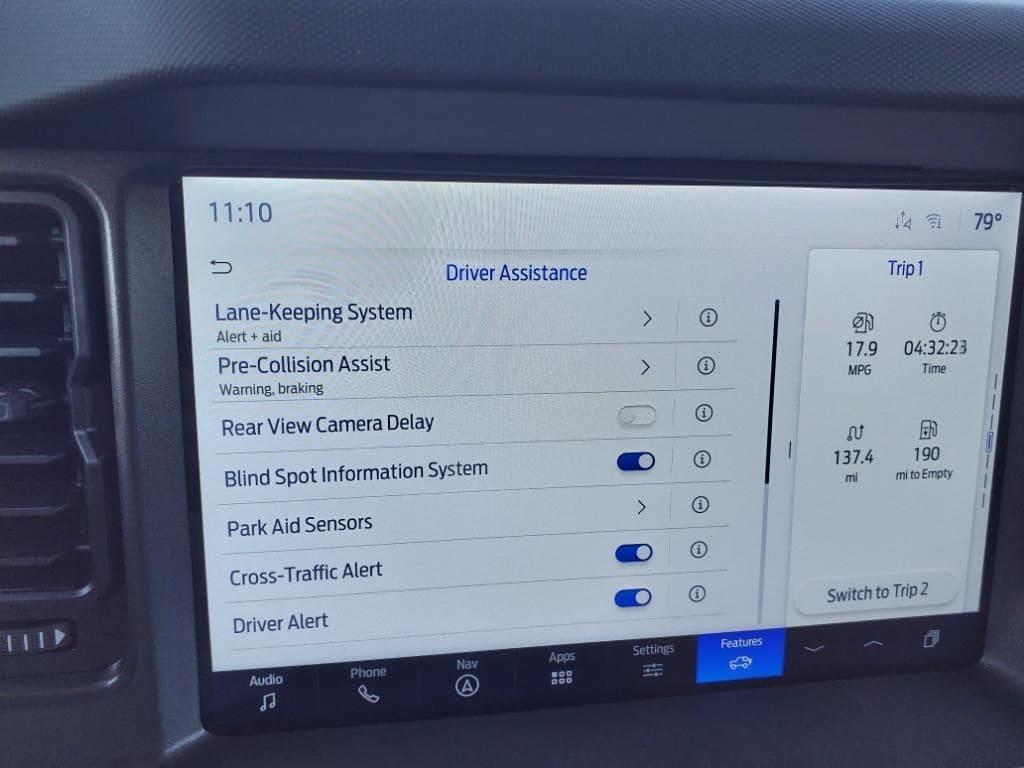 new 2025 Ford Bronco car, priced at $57,438