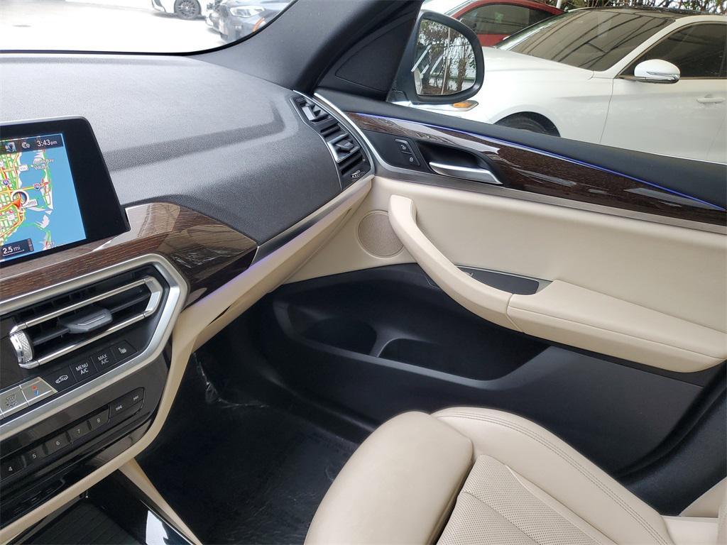 used 2022 BMW X3 car, priced at $29,070