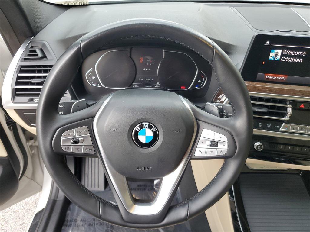 used 2022 BMW X3 car, priced at $29,070