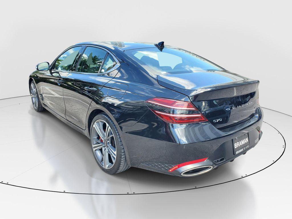 used 2024 Genesis G70 car, priced at $39,598