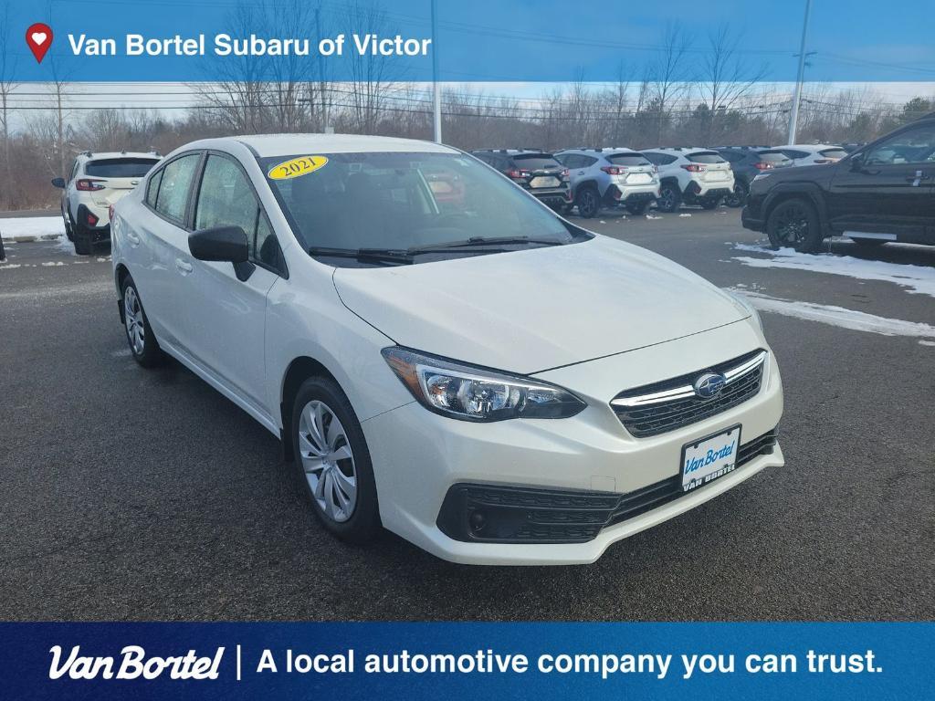 used 2021 Subaru Impreza car, priced at $17,200