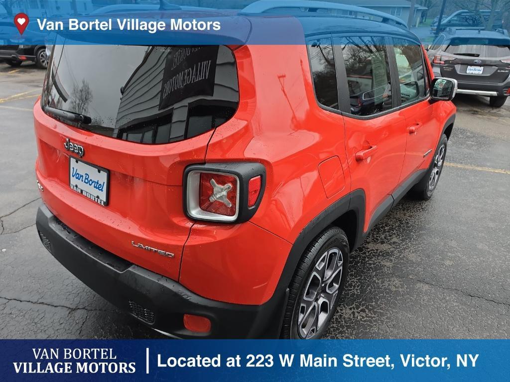 used 2017 Jeep Renegade car, priced at $14,200