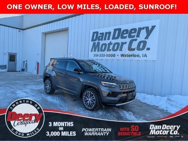 used 2022 Jeep Compass car, priced at $24,314