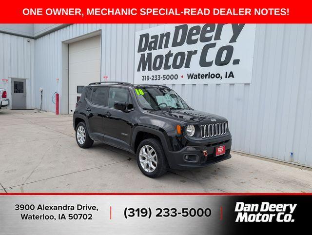 used 2018 Jeep Renegade car, priced at $3,680