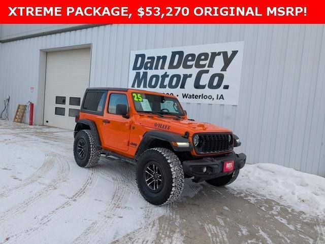 used 2025 Jeep Wrangler car, priced at $38,475