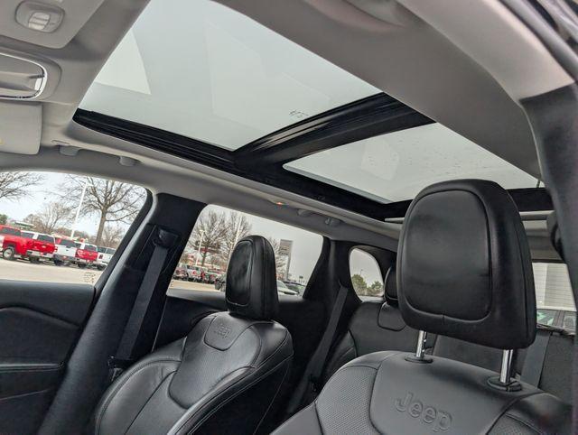 used 2021 Jeep Cherokee car, priced at $19,217