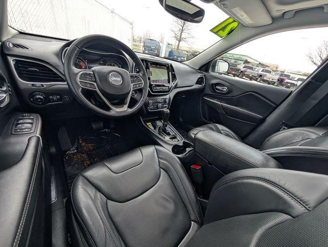 used 2021 Jeep Cherokee car, priced at $19,217