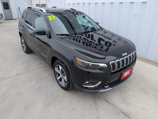 used 2021 Jeep Cherokee car, priced at $19,217