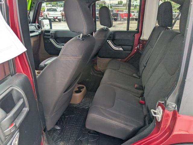 used 2013 Jeep Wrangler Unlimited car, priced at $18,609