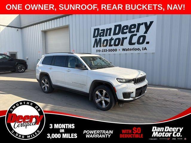 used 2021 Jeep Grand Cherokee L car, priced at $27,975