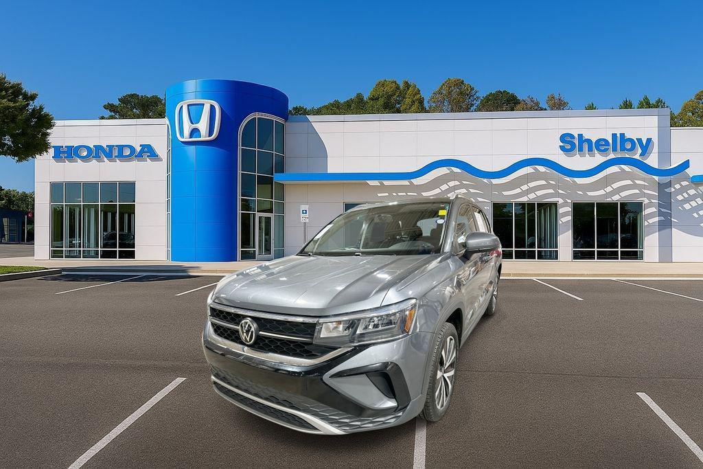 used 2022 Volkswagen Taos car, priced at $18,995