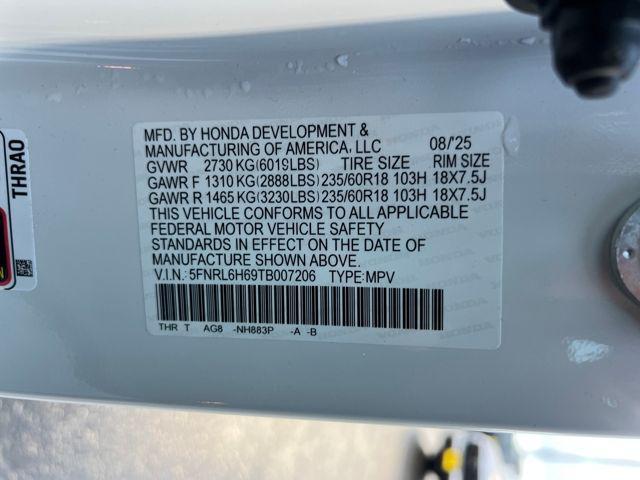 new 2026 Honda Odyssey car, priced at $41,497