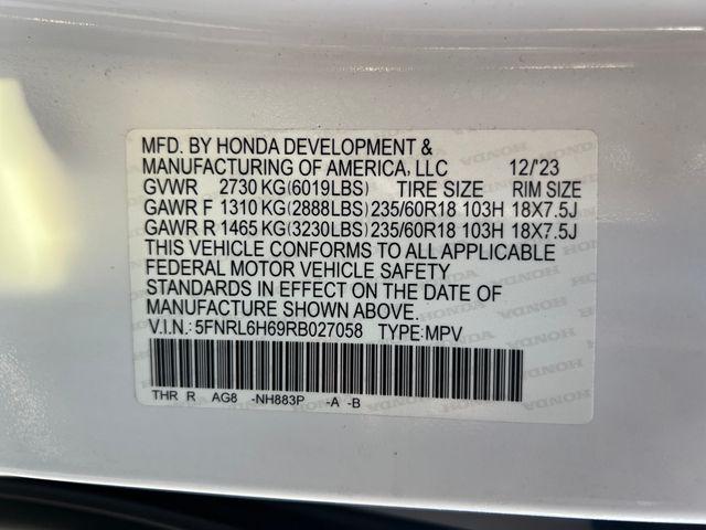 used 2024 Honda Odyssey car, priced at $34,500